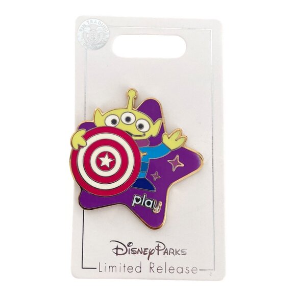 Disney Parks Toy Story Midway Mania Alien Little Green Man Play App Limited Pin - Picture 7 of 7